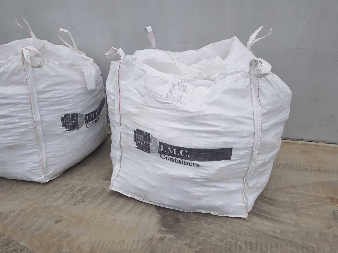 Huur big bags voor ramen, deuren, asbest, roofing en ander afval. JMC