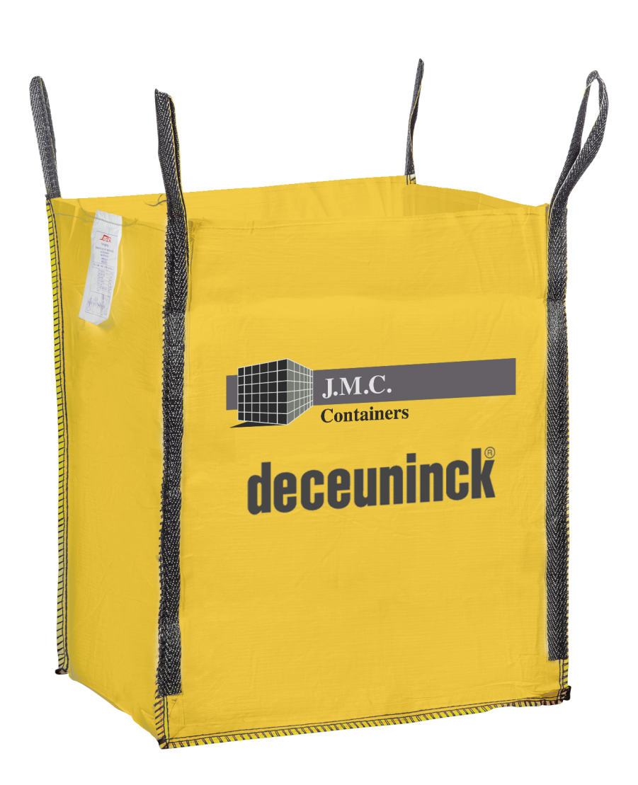 Huur big bags voor ramen, deuren, asbest, roofing en ander afval. JMC